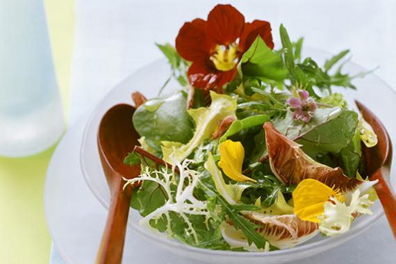 hoa tươi ăn được