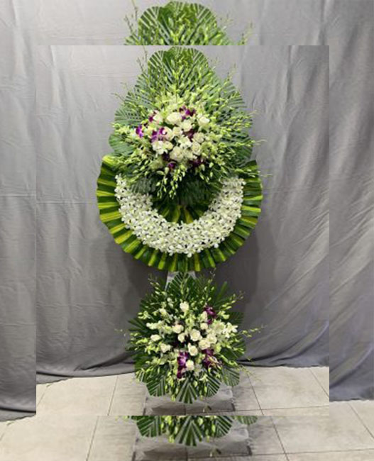 Những vòng hoa tang lễ Bình Định 